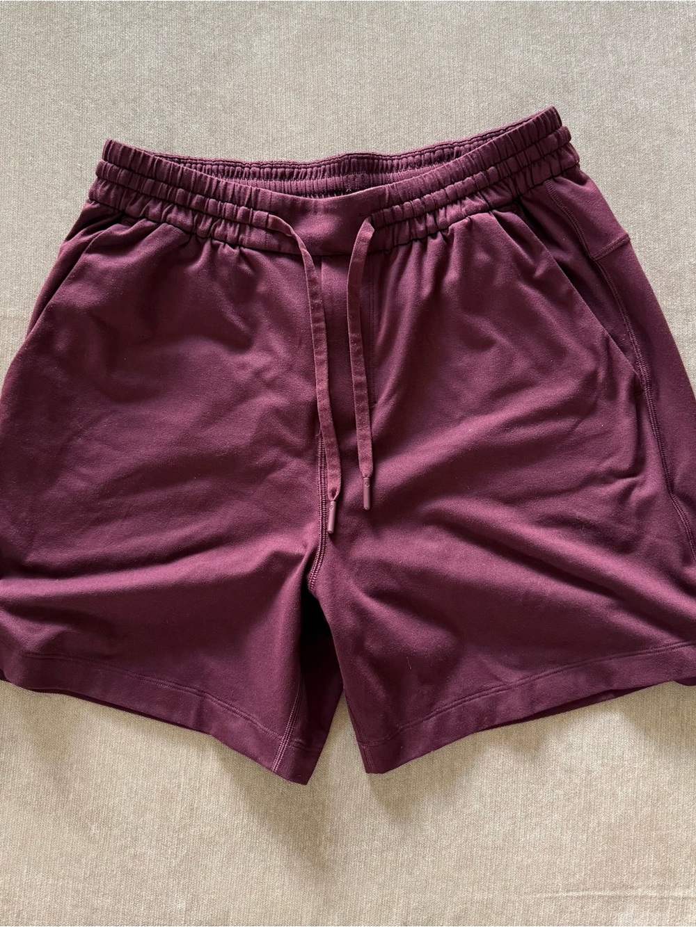 Lululemon - Soft Jersey Shorts - Burgandy